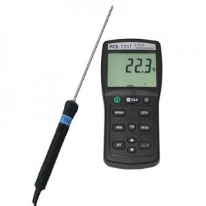 Máy đo nhiệt độ PCE T317 đầu đo rời, Máy đo nhiệt độ