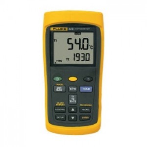 Thiết bị đo nhiệt độ Fluke 54-2 Kiểu đo J, K, T, E,N, R, Thiết bị đo nhiệt độ